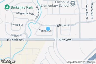 Map image of the property - 729 Canyon Ln
