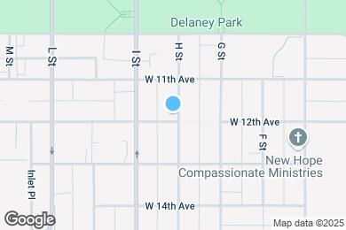 Map image of the property - 1142 H St