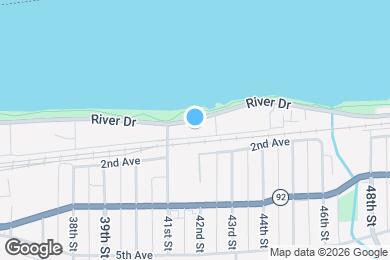 Map image of the property - 4128 River Dr