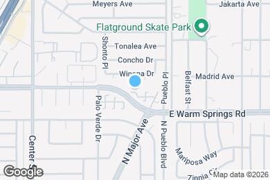 Map image of the property - 556 Bayo Canyon Ct