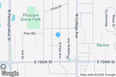Map image of the property - 10770 N Park Ave