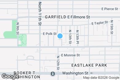 Map image of the property - 322 N 12th St