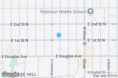 Map image of the property - 203 North Terrace