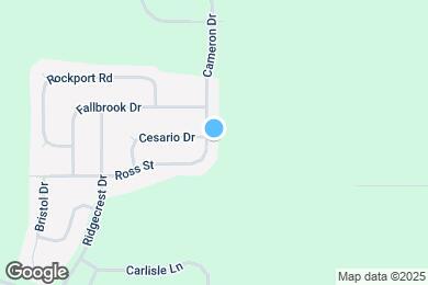 Map image of the property - 1673 Cameron Dr