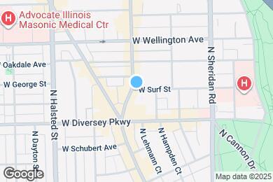 Map image of the property - 545 W Surf St