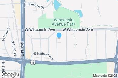 Map image of the property - 618 N 104th St