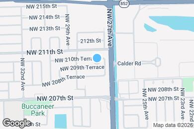Map image of the property - 2751 NW 209th Terrace
