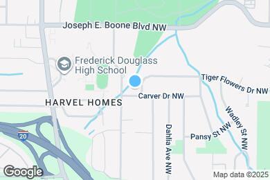 Map image of the property - 2343 Carver Dr NW