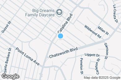 Map image of the property - 4017 Del Mar Ave