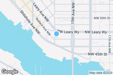 Map image of the property - 1556 Northwest Ballard Way