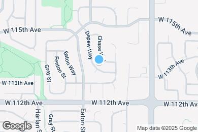 Map image of the property - 11366 Depew Way