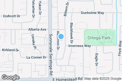 Map image of the property - 1586 Albatross Dr