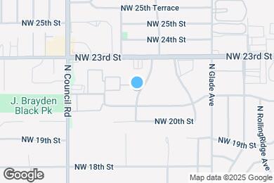 Map image of the property - 2331 N Thompkins Ave