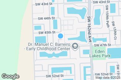 Map image of the property - 4601 SW 164th Ct