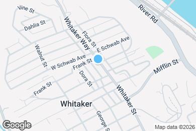Map image of the property - 118 Whitaker St