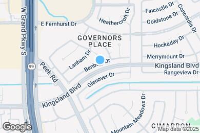 Map image of the property - 22947 Benbury Dr