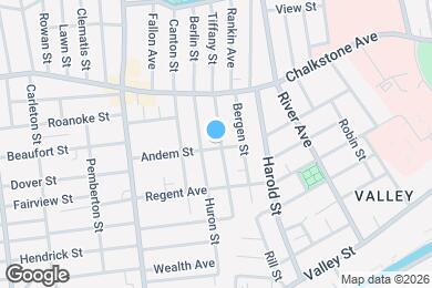 Map image of the property - 25 Andem St