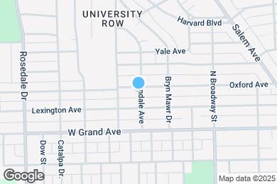 Map image of the property - 300 Oxford Ave