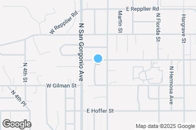 Map image of the property - 1358 N Murray St