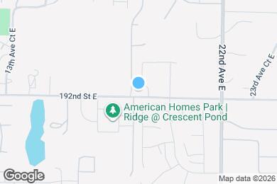 Map image of the property - 19124 18th Ave Ct E