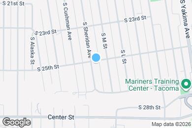 Map image of the property - 1316 S 25th St