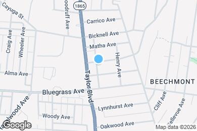 Map image of the property - 1234 W Woodlawn Ave