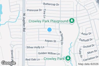 Map image of the property - 2403 Blue Cypress Dr