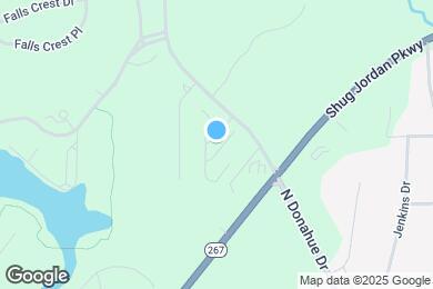 Map image of the property - 1477 N Donahue Dr