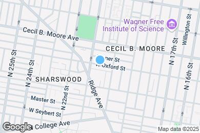Map image of the property - 2032 W Oxford St