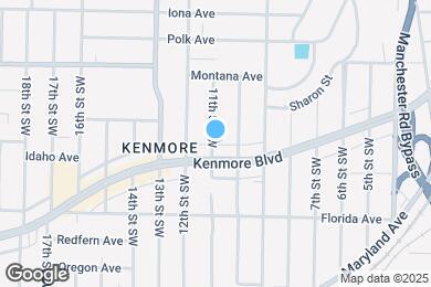 Map image of the property - 2171 11th St SW