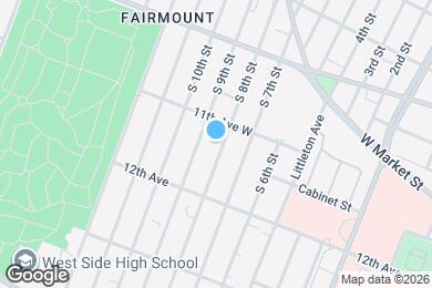 Map image of the property - 131 S 8th St