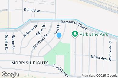 Map image of the property - 3237 Tucson St