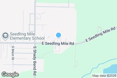 Map image of the property - 3802 E Seedling Mile Rd