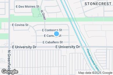 Map image of the property - 4717 E Camino St