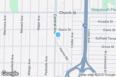 Map image of the property - 9023 Central Ave