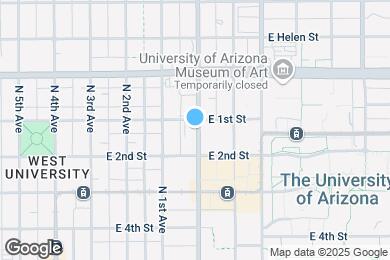 Map image of the property - 951 N Euclid Ave
