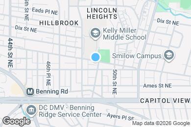 Map image of the property - 4923 Brooks St NE