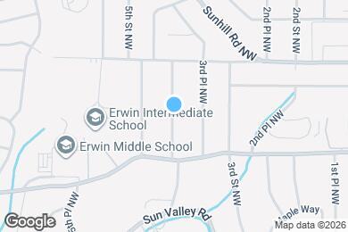 Map image of the property - 2323 4th St NW