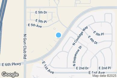 Map image of the property - 23666 E 2nd Pl