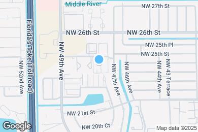 Map image of the property - 4780 NW 24th Ct