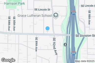 Map image of the property - 9035 SE Division St