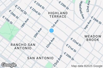 Map image of the property - 2117 E 21st St