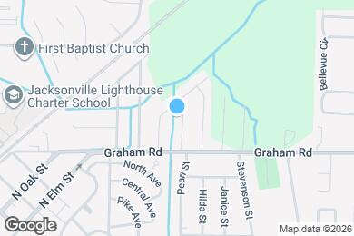 Map image of the property - 203 Palm St