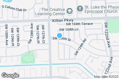 Map image of the property - 12520 SW 106th St