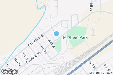 Map image of the property - 1221 E Gallatin St
