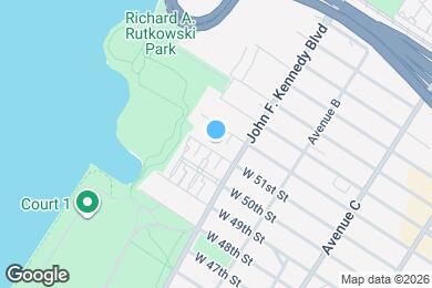 Map image of the property - 169 W 51st St