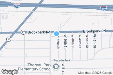 Map image of the property - 5220 W 52nd St
