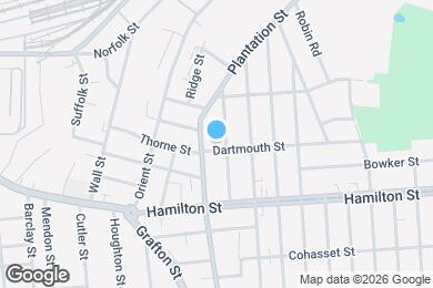 Map image of the property - 5 Dartmouth St