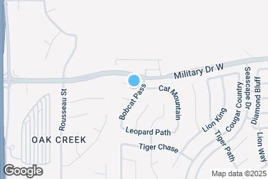 Map image of the property - 10710 Cat Mountain