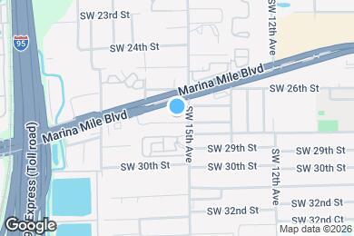 Map image of the property - 1515 SW 27th Ct